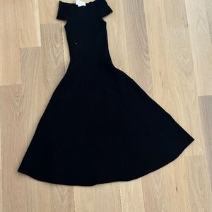 Kate Spade black knitted dress